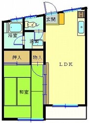 菊池荘の物件間取画像